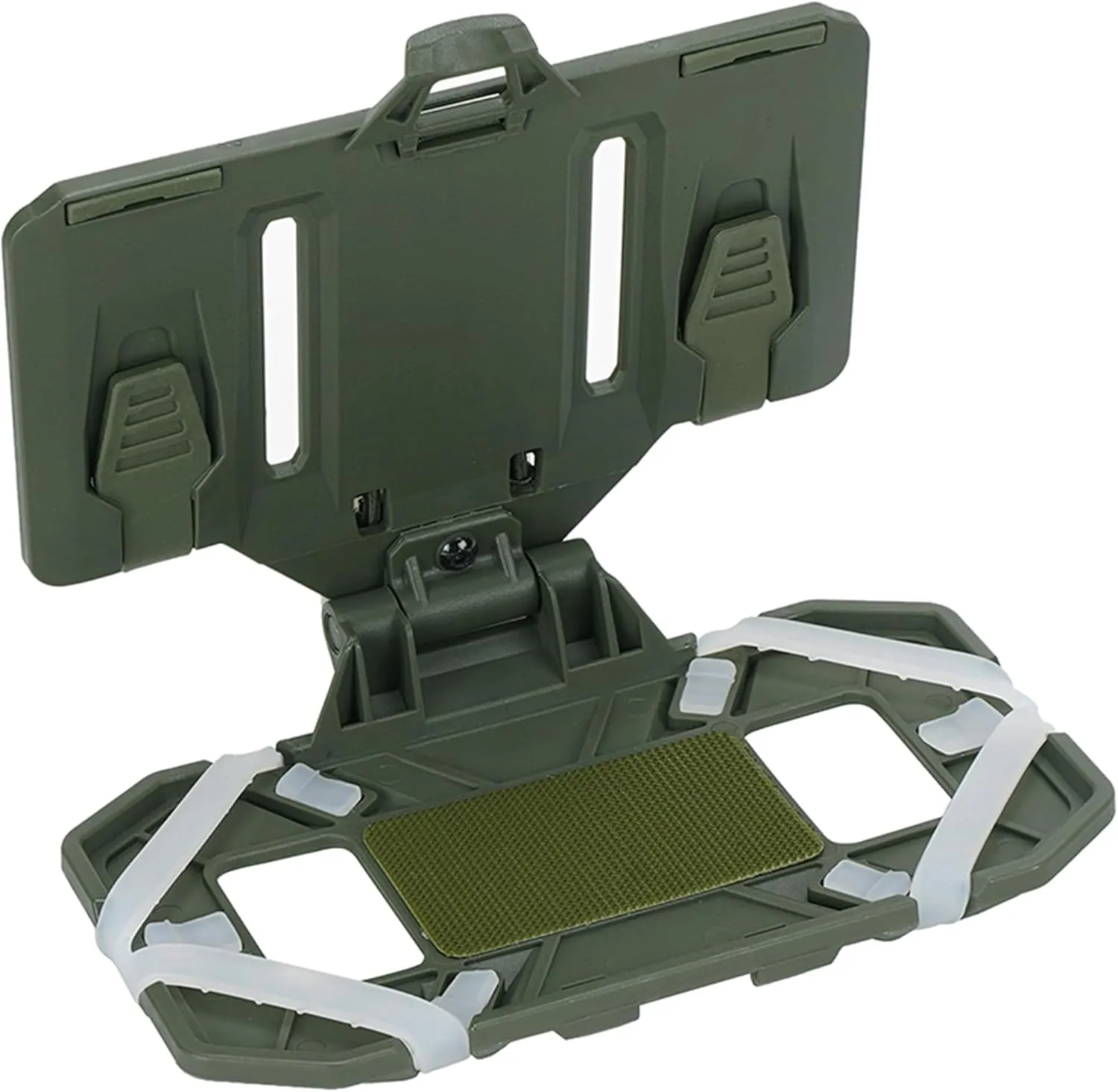 Tactical Molle Phone Holder for Plate Carrier Vest, Quick Release & Adjustable Phone Mount, Compatible with 4.7-6.7 inch Smart Phones, Durable Tactical Accessories for Outdoor Enthusiasts