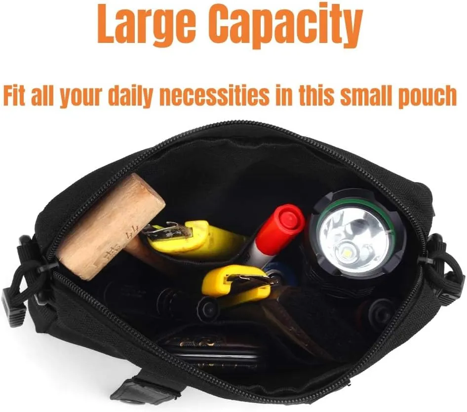 Tactical Molle Pouch Military Gear Tool Pack Outdoor Emergency Medical Bag for Vest Backpack Hunting Accessory Bag