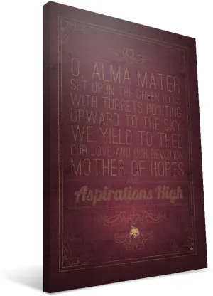 Texas State Song 24x36 Canvas