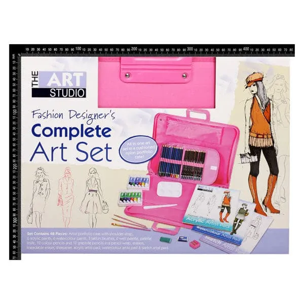 The Art Studio Fashion Designers Complete Art Set