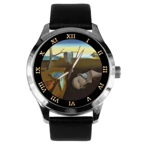 The Melting Watch Surreal Art Wrist Watch. Salvador Dali The Persistence of Memory.