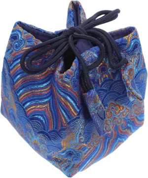 Thick Fabric Travel Tea Set Bag Tea Cup Pouch Tea Cozy Organizer for Tea Lovers