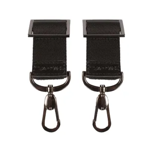 TIBA   MARL stroller clips gunmetal