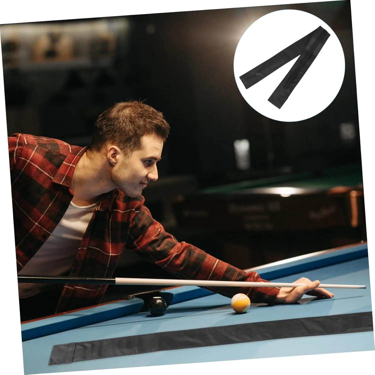 Toyvian Pool Cue Bag Billiard Pool Bag Stick Pouch Billiard Cue Bag Cues Billiards Bags Portable Billiard Bag