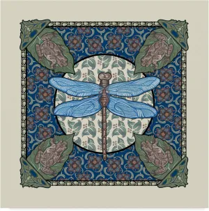 Trademark Fine Art, 18x18-Inch Apple Dragonfly by Michele Meissner