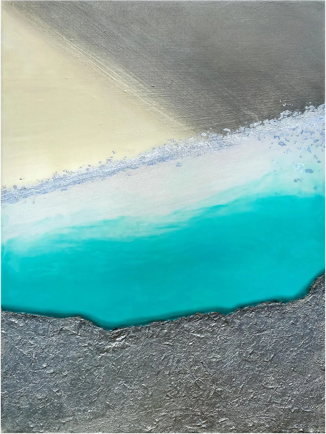Trademark Fine Art Canvas Wall Art - Alyson Storms 'Desert Oasis 1' Wall Art for Living Room, Bedroom, or Office Décor