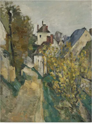 Trademark Fine Art House of Dr Gachet in Auverssuroise by Paul Cezanne, 35x47-Inch, Multicolor