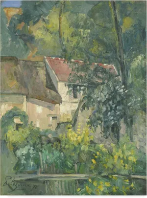 Trademark Fine Art House of Pere Lacroix by Paul Cezanne, 24x32-Inch, Multicolor
