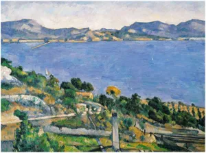 Trademark Fine Art Paul Cezanne The Little Bridge 1879 Canvas Artwork, 35 by 47-Inch