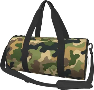 Travel Duffel Bag Solid Color Camouflage Weekender Overnight Bag For Men Women Large Capacity Sports Gym Bag Canvas Carry On Tote Bags For Travel Yoga