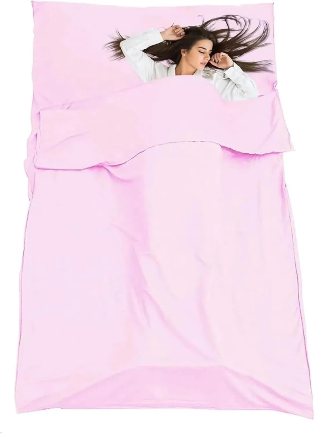 Travel Sheets and Adult Sleeping Bags, Camping Sheets Travel Bags, Suitable for Backpacking, Hotels and hostels - Lightweight Single and Double Travel Sheets for Camping Sheets