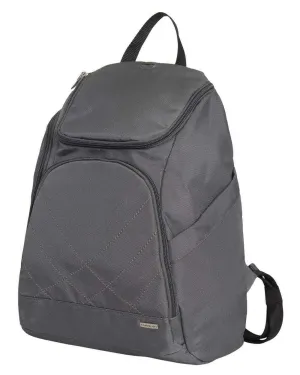 Travelon Anti Theft Classic Backpack (DARK GREY W/TEAL LINING)