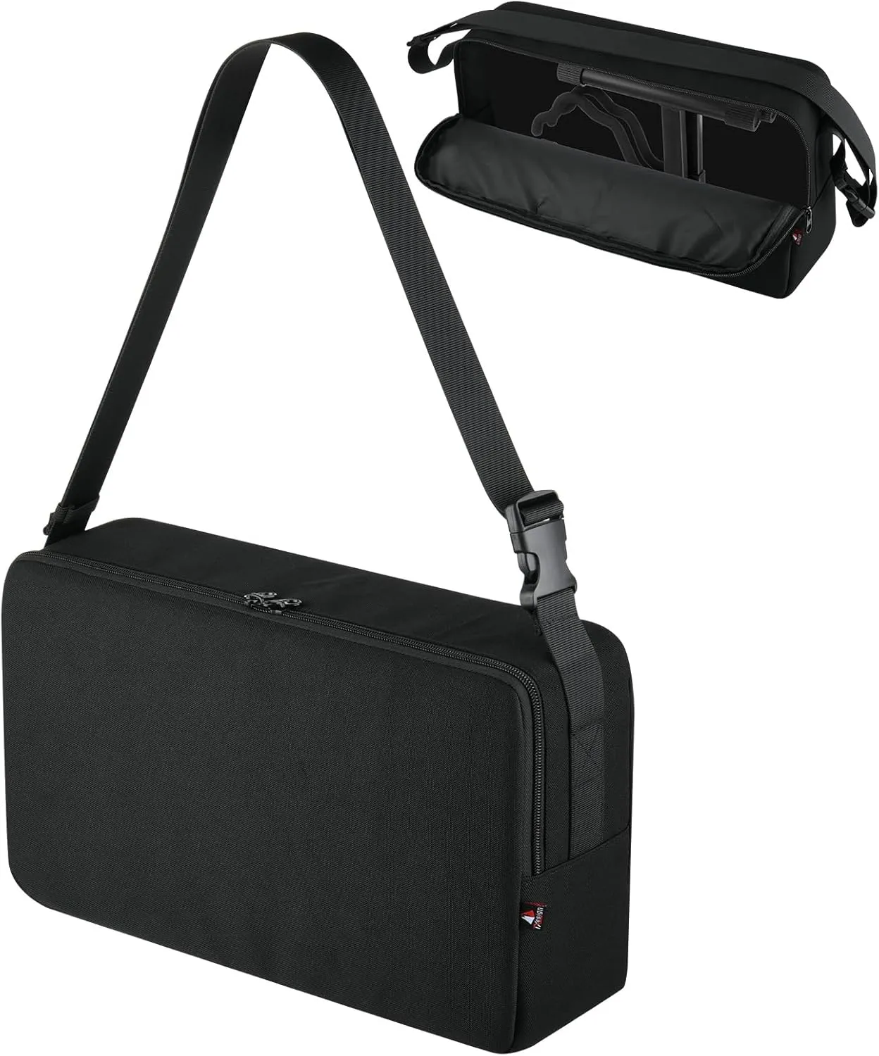 TXEsign Guitar Stands Carrying Case for Basics Guitar Folding A-shape Frame Stand with Shoulder Strap Storage Bag Protective Dust Case for Gigging