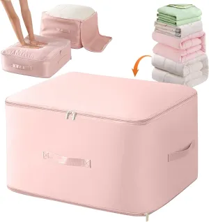 Ultra Space Saving Self Compression Organizer,organizador de autocompresión que ahorra espacio,Upgrade Space Saver Quilt Compression Storage Bag, Premium Comforter Packaging Cube Bedding