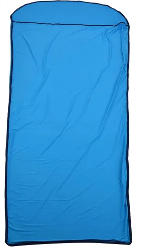 Ultralight Multifunctional Sleeping Bag Liner, Elastic and Breathable for Camping, Hiking, Backpacking, with Storage Bag, Skin Friendly Polyester Fabric, Unfolded Size 78.7x31.5in