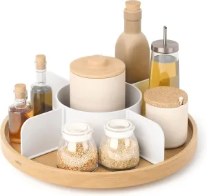 Umbra Bellwood Countertop Organizer, Natural/White