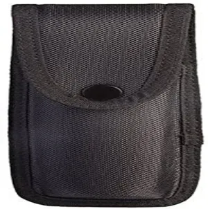 Uncle Mike's Sentinel Large OC/Mace Pouch Sentinel OC/Mace Pouch Black Molded Nylon Large, Card 89071