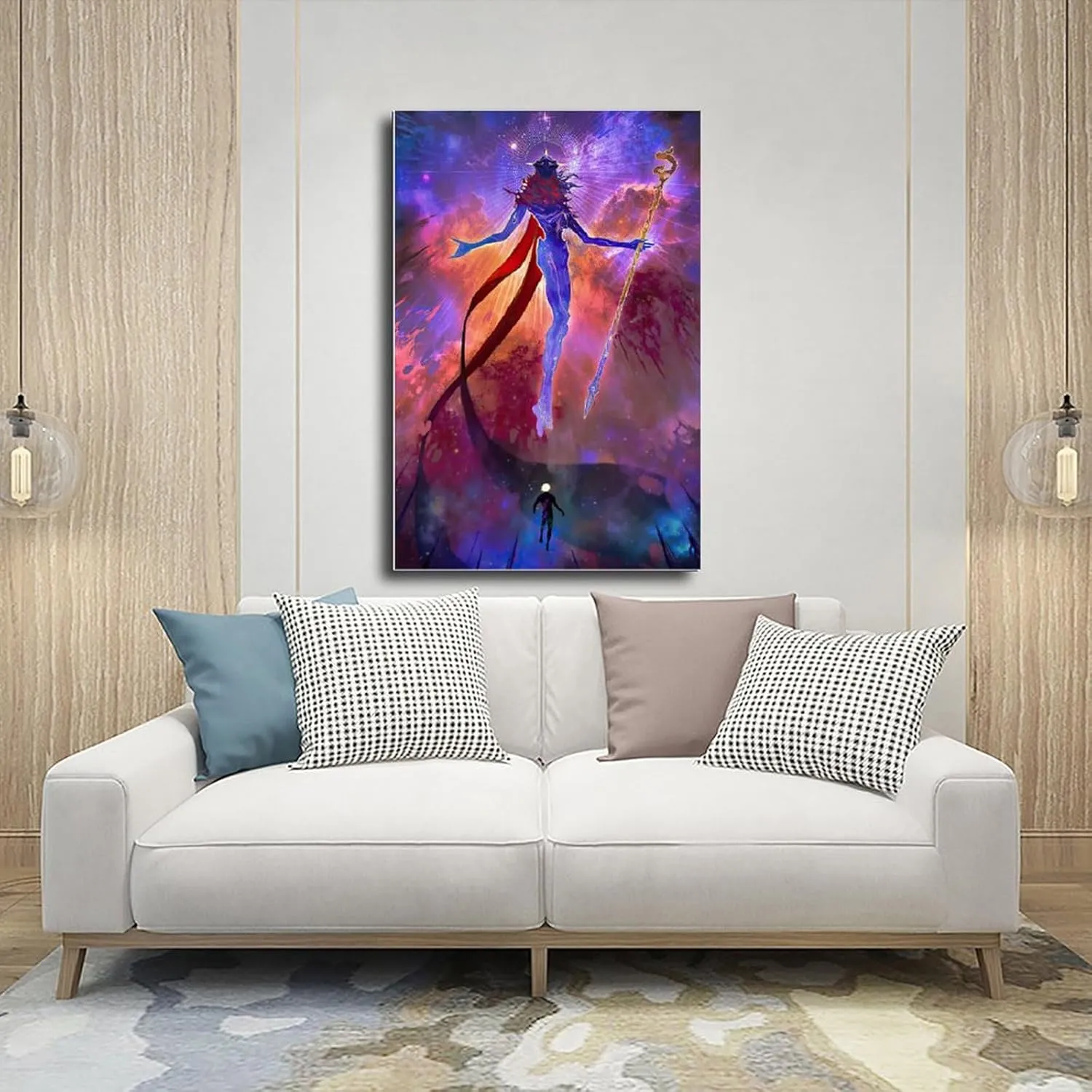 UQRUA Arcane Viktor Canvas Poster Bedroom Decor Landscape Office Room Decor Gift 12x18inch(30x45cm)