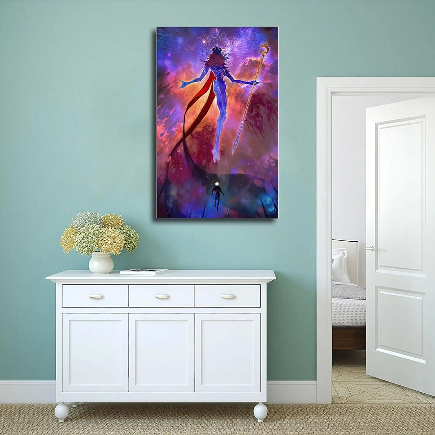 UQRUA Arcane Viktor Canvas Poster Bedroom Decor Landscape Office Room Decor Gift 12x18inch(30x45cm)