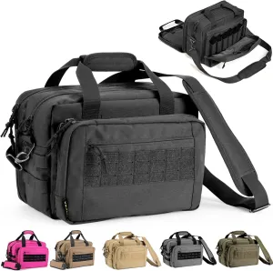 VEAGIA Range Bag Pistol Case Gun Range Bags For Handguns And Ammo Gun Case 3 Branch Pistol Soft Carrying Bags