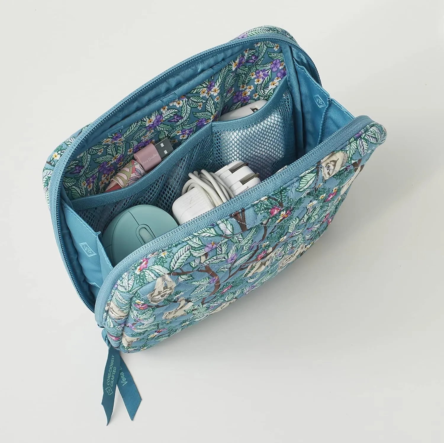 Vera Bradley Women's Premium Cotton Cord Organizer