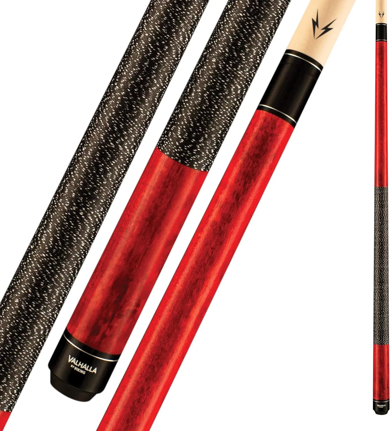 Viking Valhalla 100 Series with Irish Linen Wrap 2 Piece 58” Pool Cue Stick, Billiard Cue Stick, Bar or House Use for Men or Women