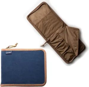 Watch Wallet: Ultra Slim & Rugged | Waxed Canvas Organizer for Casio, Apple, Bulova | Durable Travel Case for Watches & Accessories | Waterproof & Protective Design for Men