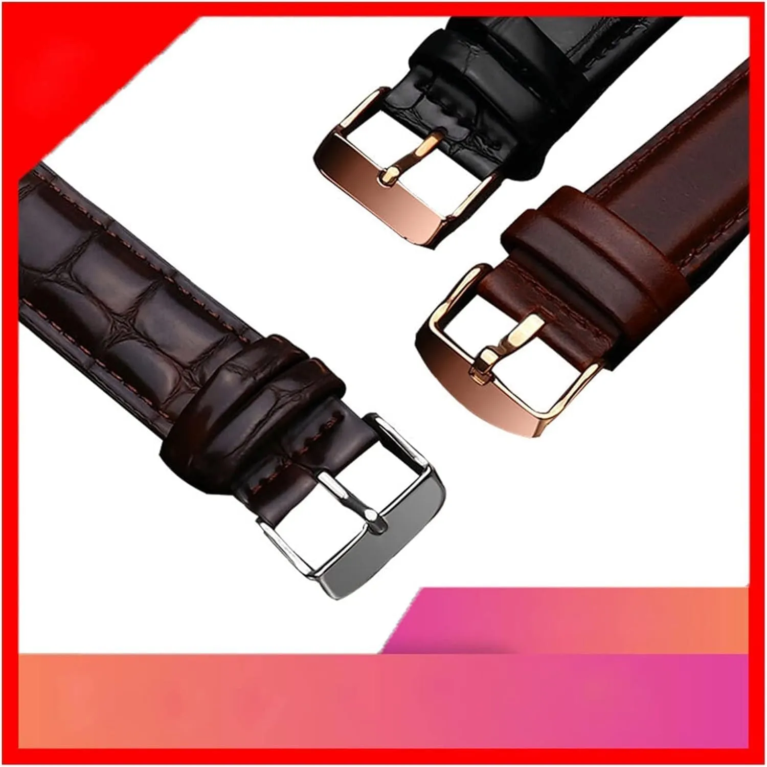 Watchband For DW Watch Band For Daniel For Wellington Watch Strap With Rose Gold Buckle
