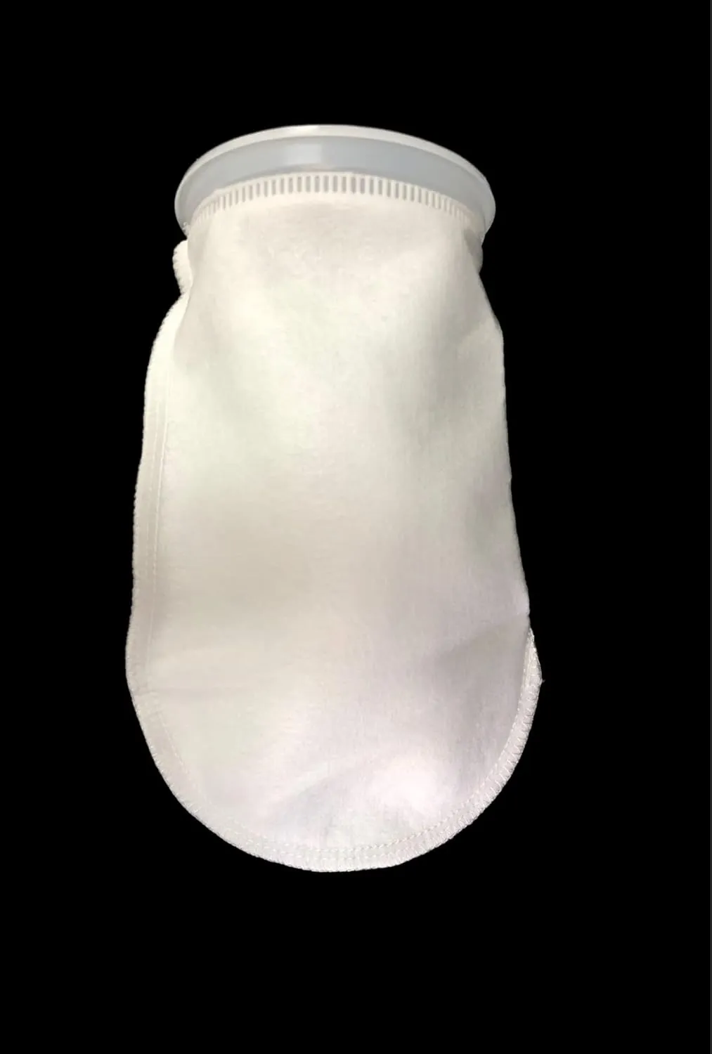 Wave Point 7 Inch Ring Filter Socks 200 Micron - Aquarium Felt Filter Bags - 7 Inch Ring by 14 Inches Long [Long Version] - Fits Eshopps and Aqueon (12 pk)