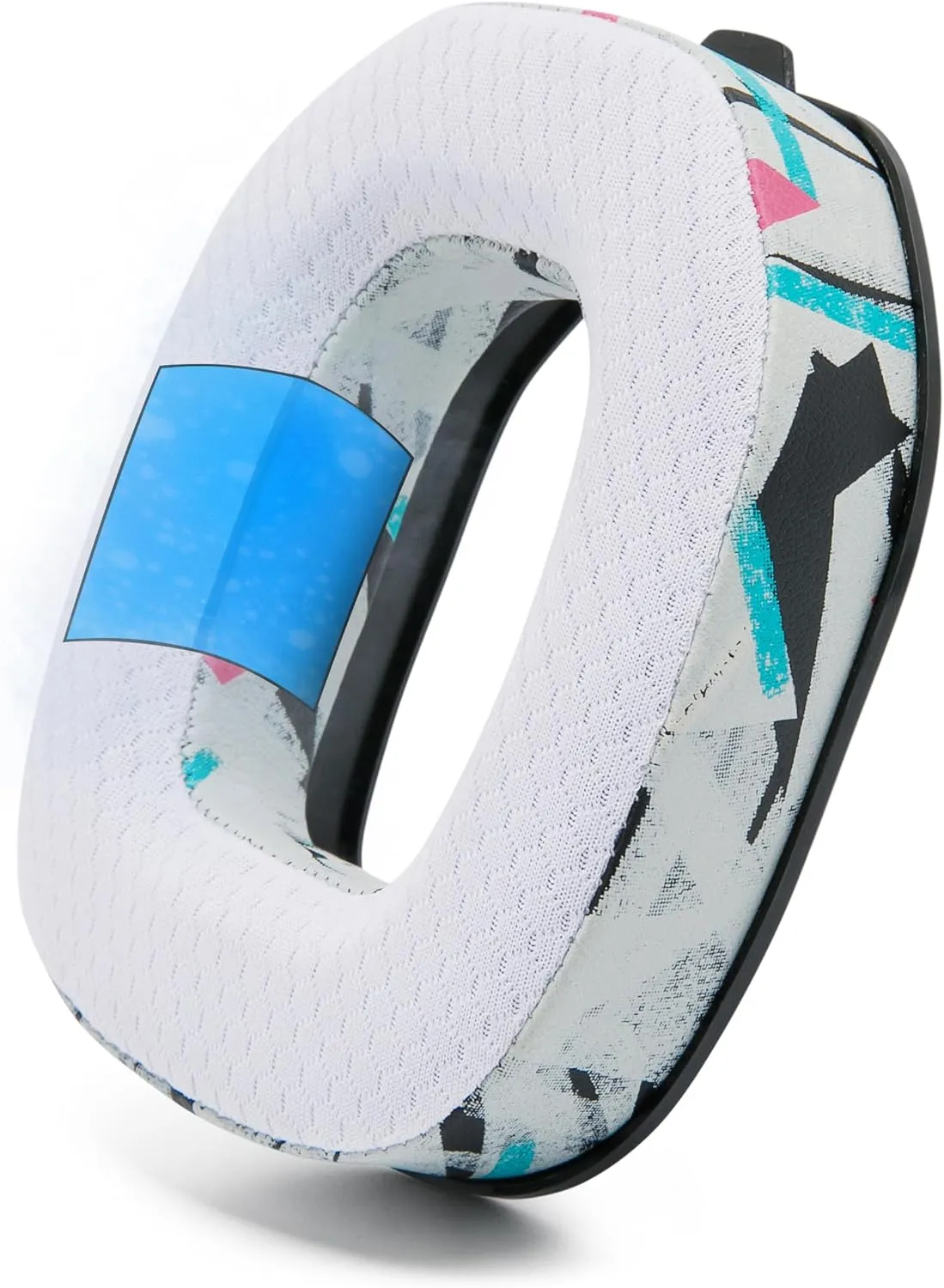 WC Mod Kit A50 - Cooling Gel Earpads   Headband Replacement for Astro A50 Gen 4, Gen 5 & A50X by Wicked Cushions | Enhanced Comfort, Cooling & Durability | 90's White