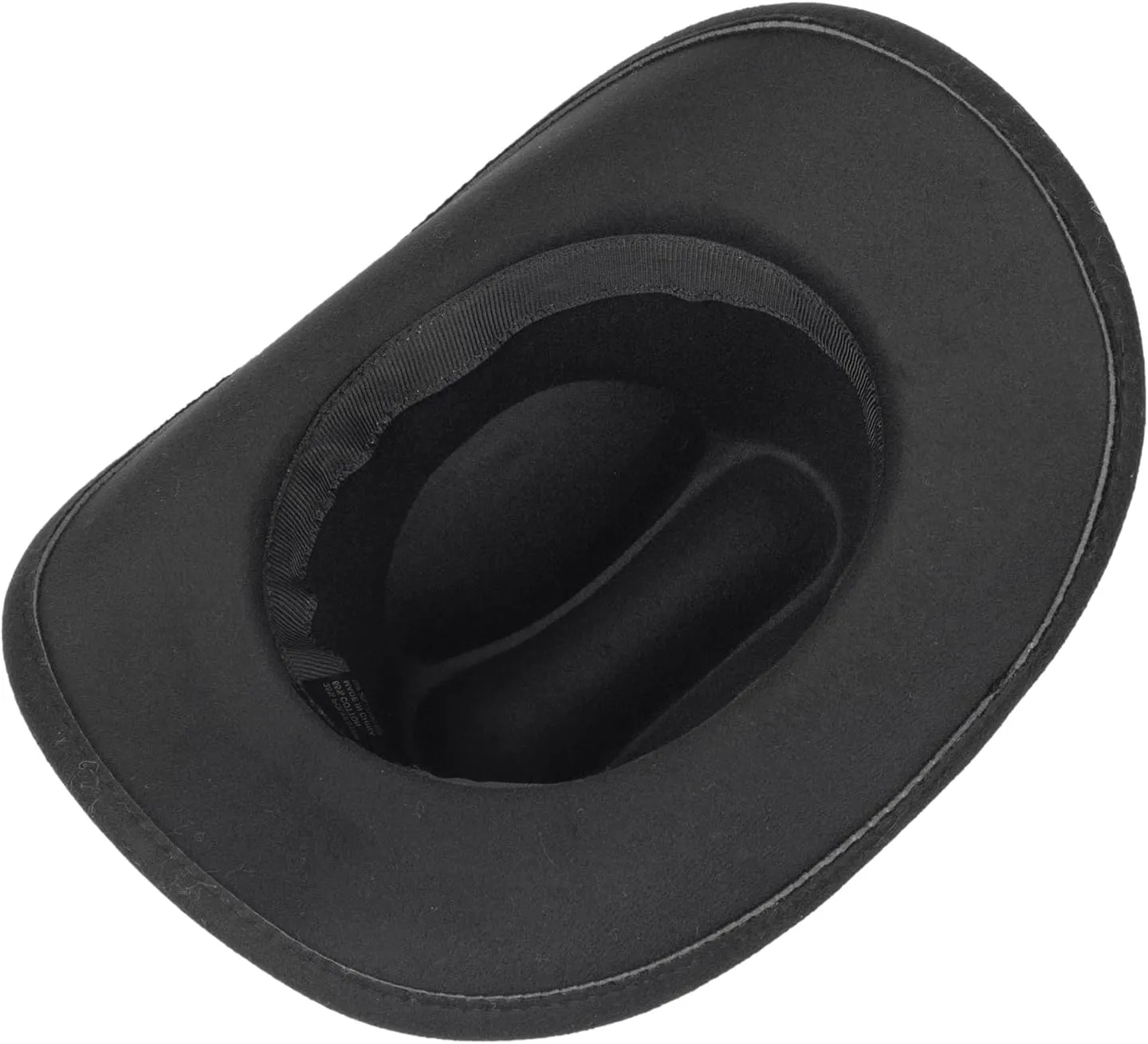 Western Cowboy Hat for Men Women Classic Roll Up Fedora Hat with Buckle Belt(Size:M-L)