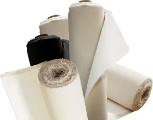 White 6 Yd Primed Canvas Roll 84" Wide 13oz, Triple Gessoed Cotton Canvas Roll for Painting Large Cotton Rolled Canvas for Painting,Quality Artist Canvas Roll,Duck Canvas Roll,Painters Canvas Roll