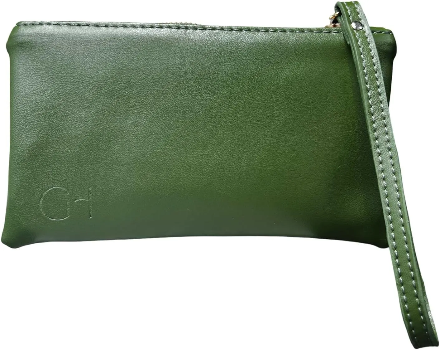 Women's eco-friendly wristlet - made with nopal cactus and corn leather, elegantly crafted in every detail.