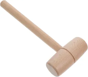 Wood Carving Hammer Small Mallet for Projects Crafting Woodworking Rounded Head Design for Damage Prevention Versatile Tool for Carpenters