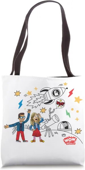Wow in the World Mindy & Guy Doodle Tote Bag