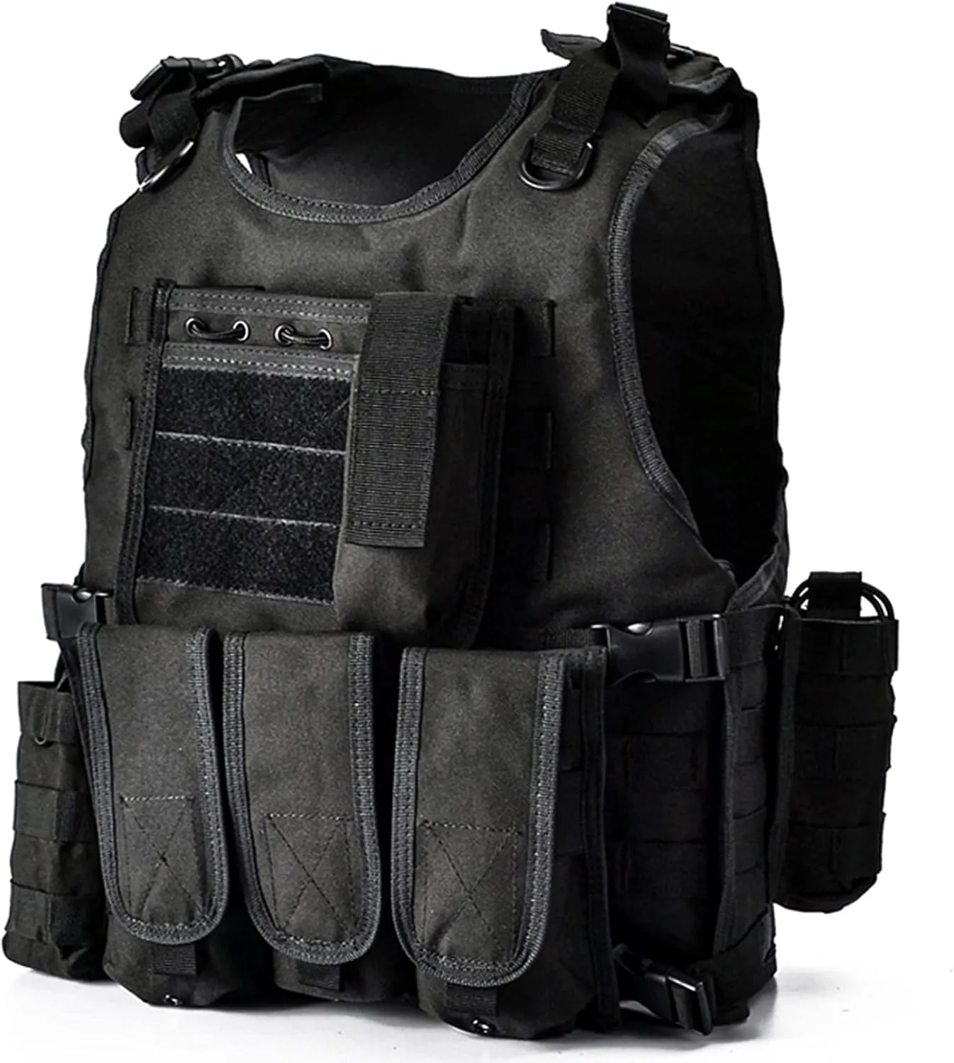 YAKEDA Adjustable Tactical Airsoft Training Vest | Camping, Fishing, Hunting,Gift for Halloween and New Year