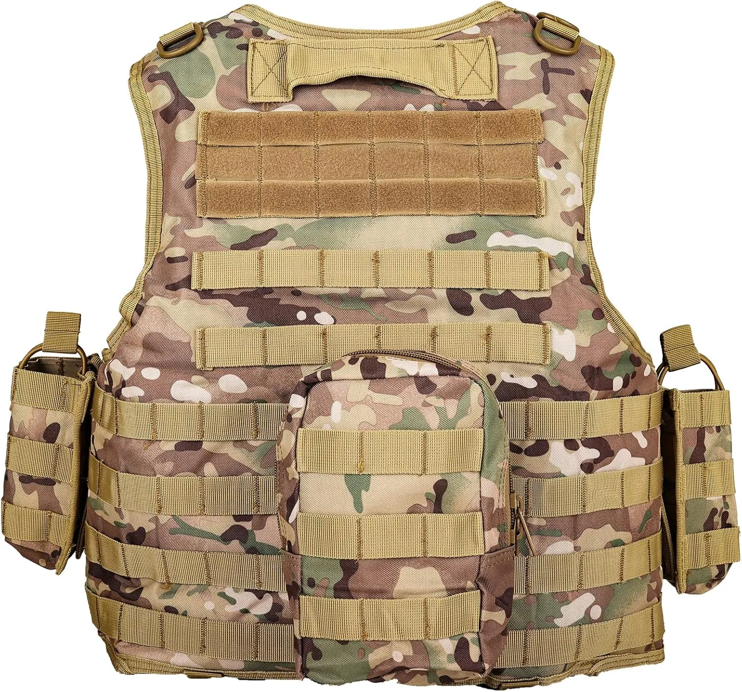 YAKEDA Outdoor Tactical Airsoft Vest Adjustable Fit Adult