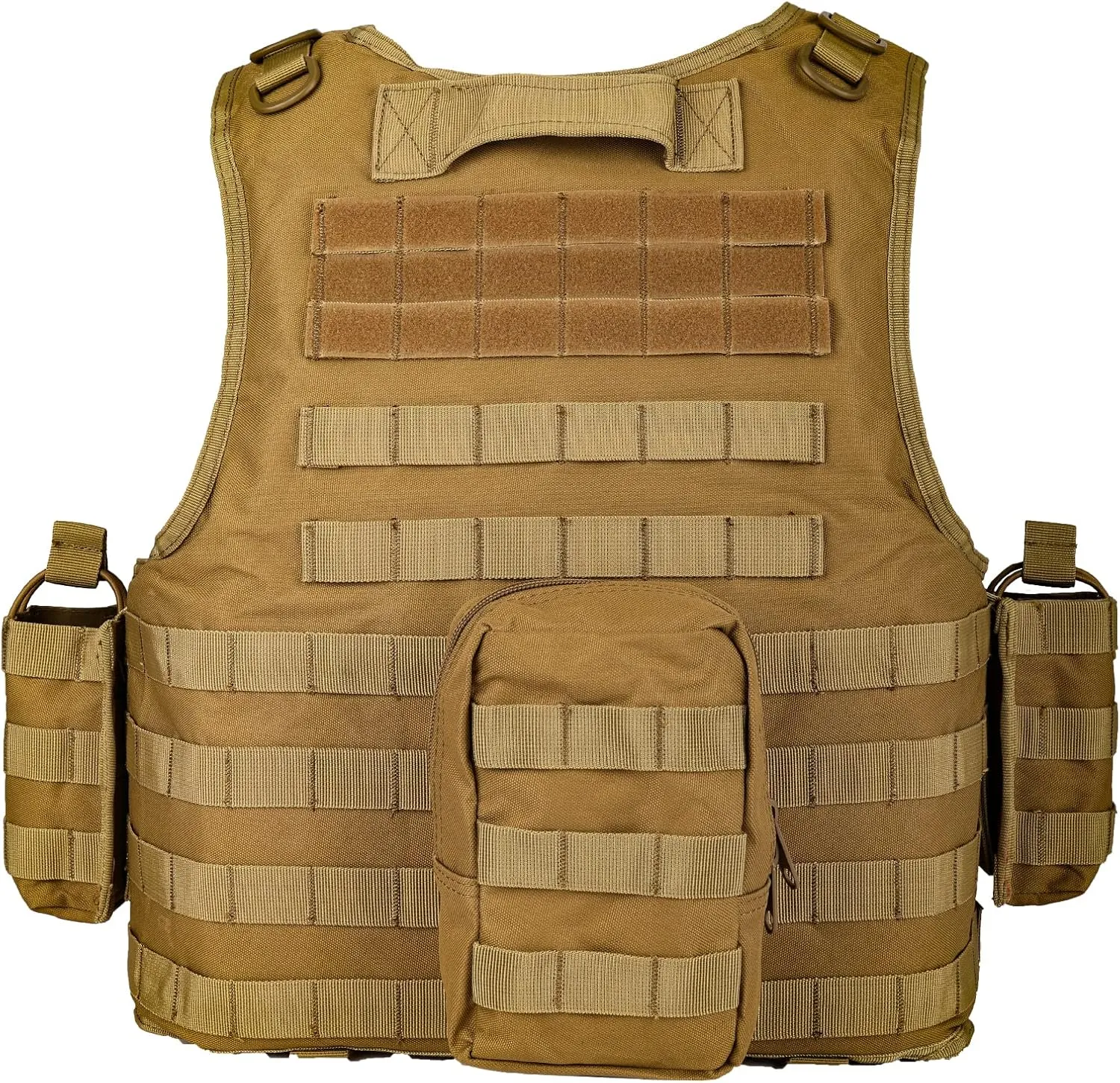 YAKEDA Outdoor Tactical Airsoft Vest Adjustable Fit Adult