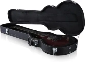 ZeHuoGe Electric Guitar Case For Les Paul Electric Guitar Hard-Shell Case With Lock PU Wood Molded Handle US Delivery (For LP Guitar)