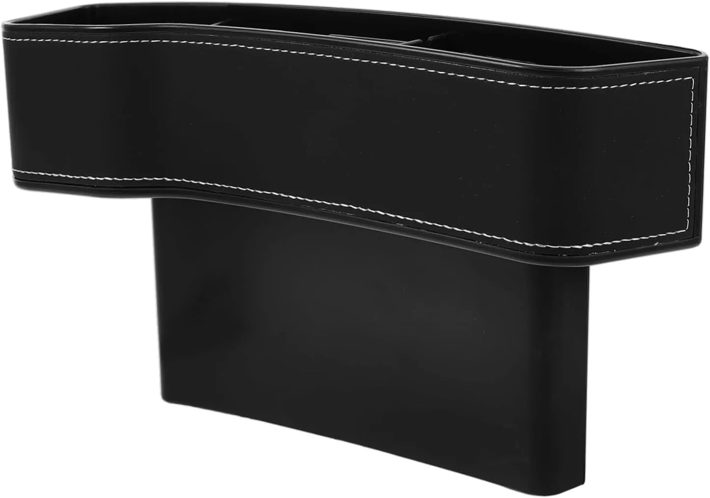 Zerodeko Car Seat Side Storage Pocket Organizer Leather Cup Holder Gap Bag for Phones Keys
