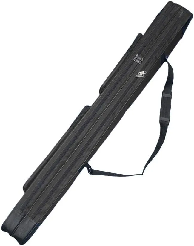 ZooBoo Tai Chi Sword Bag – Durable Kung Fu Single/Double Layer Swords Carrying Case, Martial Arts Weapon Bag with Shoulder Strap, Oxford Cloth & PU Leather Design