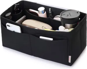 ZTUJO Felt Purse Organizer, Multi Pocket Bag in Bag Organizer For Tote & Handbag Shaper, Speedy 30, Speedy 35 and Speedy 40